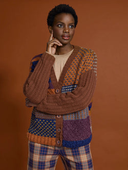 Multi Media Cardigan (Knit) by Lion Brand Yarn