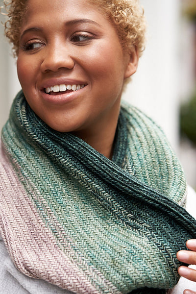 Alisa Cowl by Malabrigo Design