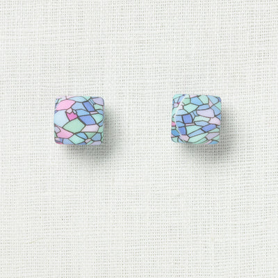 Fox & Pine Small Needle Stitch Stoppers, Stained Glass Hexagon