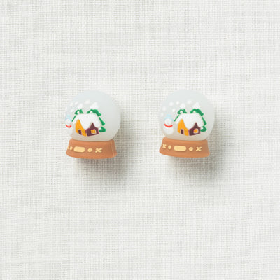 Fox & Pine Stitch Stoppers, Christmas Snow Globe