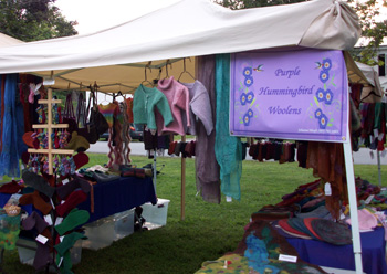 display At Walpole Farmers Market