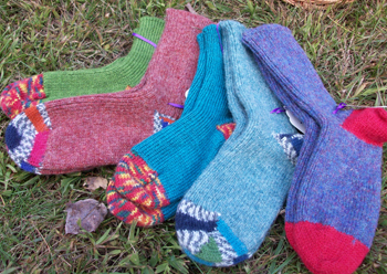 colorful socks